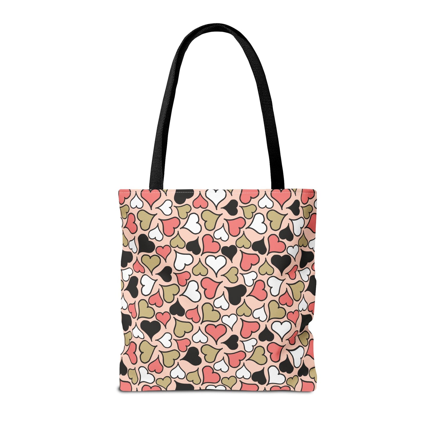 Heart Patterned Tote Bag - Cute & Stylish Carryall for Every Occasion