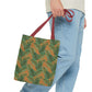 Brown Tropical Bliss Tote Bag