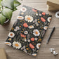 Blossom Elegance: Noir Garden Hardcover Notebook with Puffy Covers