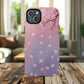Tiny Cherry Blossom Floral Tough Magnetic Phone Cases, Durable Phone Cover, Floral Design Case, iPhone Protector, Cute Gift for Her