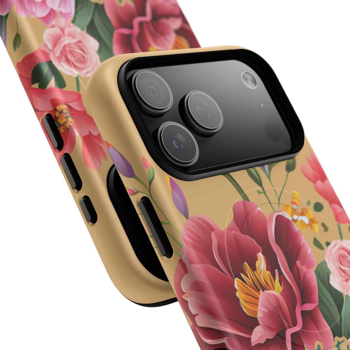 Let your Light Shine Matthew 5:16, Inspirational Gift, Tough iPhone Magnetic Case Scripture, Floral Bible Verse, MagSafe® iPhone® Tough Case, iPhone 14, iPhone 15, iPhone 16, Pro, Pro Max, Plus.