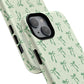 Elegant Ribbon iPhone Case, Stylish Magnetic iPhone Case, Chic iPhone Cover, Green Bow Design, Gift for Her, Everyday Essential, Coquette iPhone Case