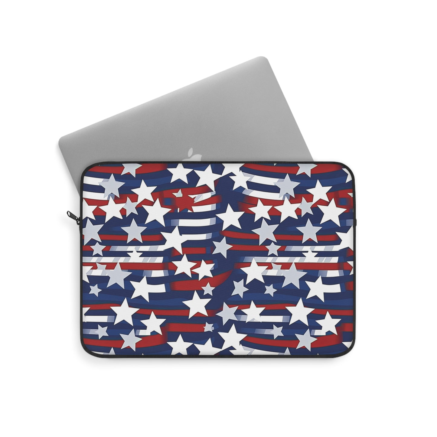 Patriotic Waves Laptop Sleeve