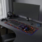 Autumn Bloom LED Gaming Mouse Pad