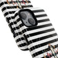 Striped in His Glory iPhone Case, Tough Magnetic Phone Protector, MagSafe iPhone Cover, Durable Case for Everyday Use, Gift for Nature Lovers, Vibrant Design.