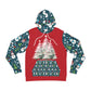 That Ugly Christmas Fashion Hoodie with All-Over Print - Unisex Medium Heavy Fabric