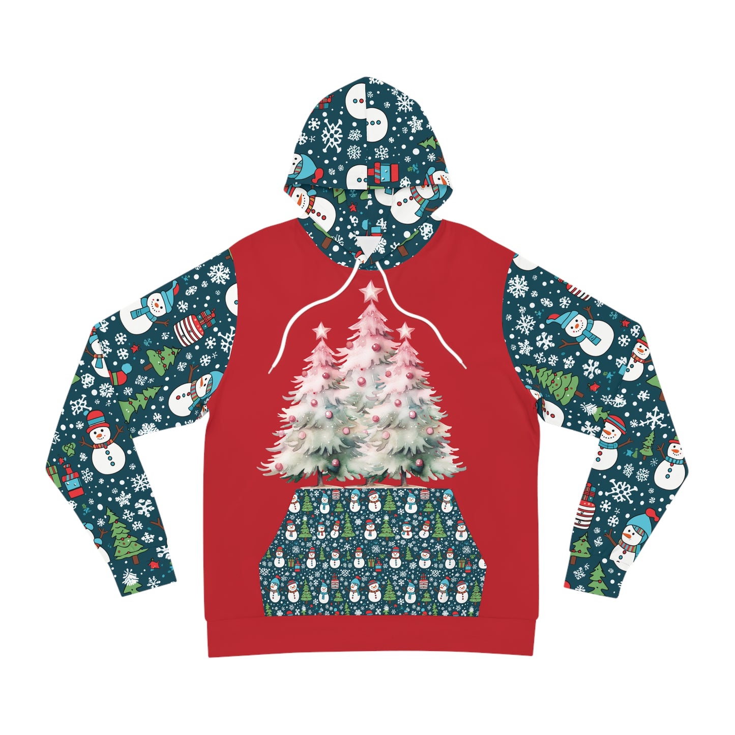 That Ugly Christmas Fashion Hoodie with All-Over Print - Unisex Medium Heavy Fabric