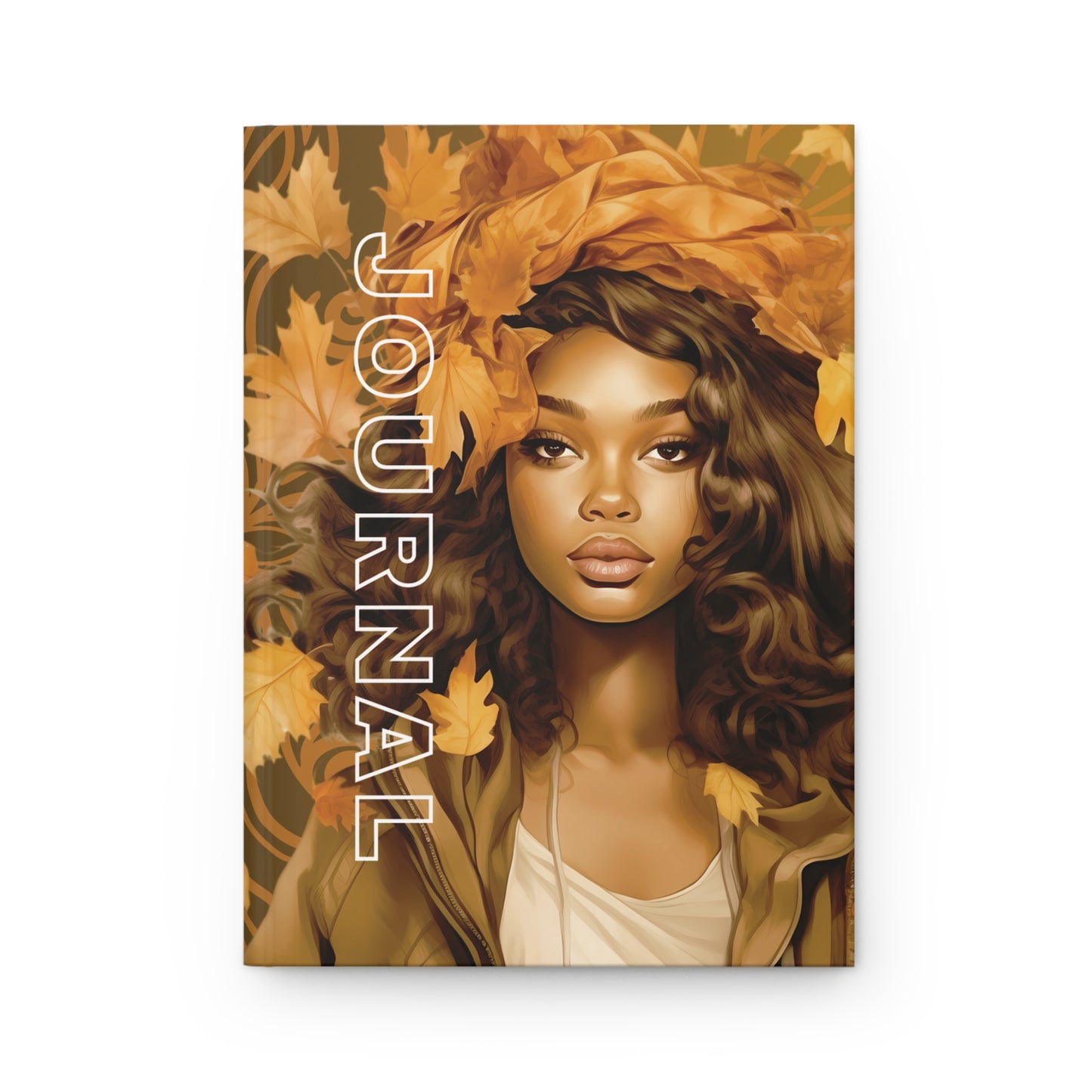 Fall-Inspired Hardcover Journal, Autumn Journal for Self-Reflection, Inspirational Notebook, Gift for Writers, Find Your Joy!