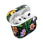 Flower Garden Stained Glass AirPod Case — Colorful Garden Protective Cover- Airpods Pro Gen 1 and 2, Gen 1 to 4.