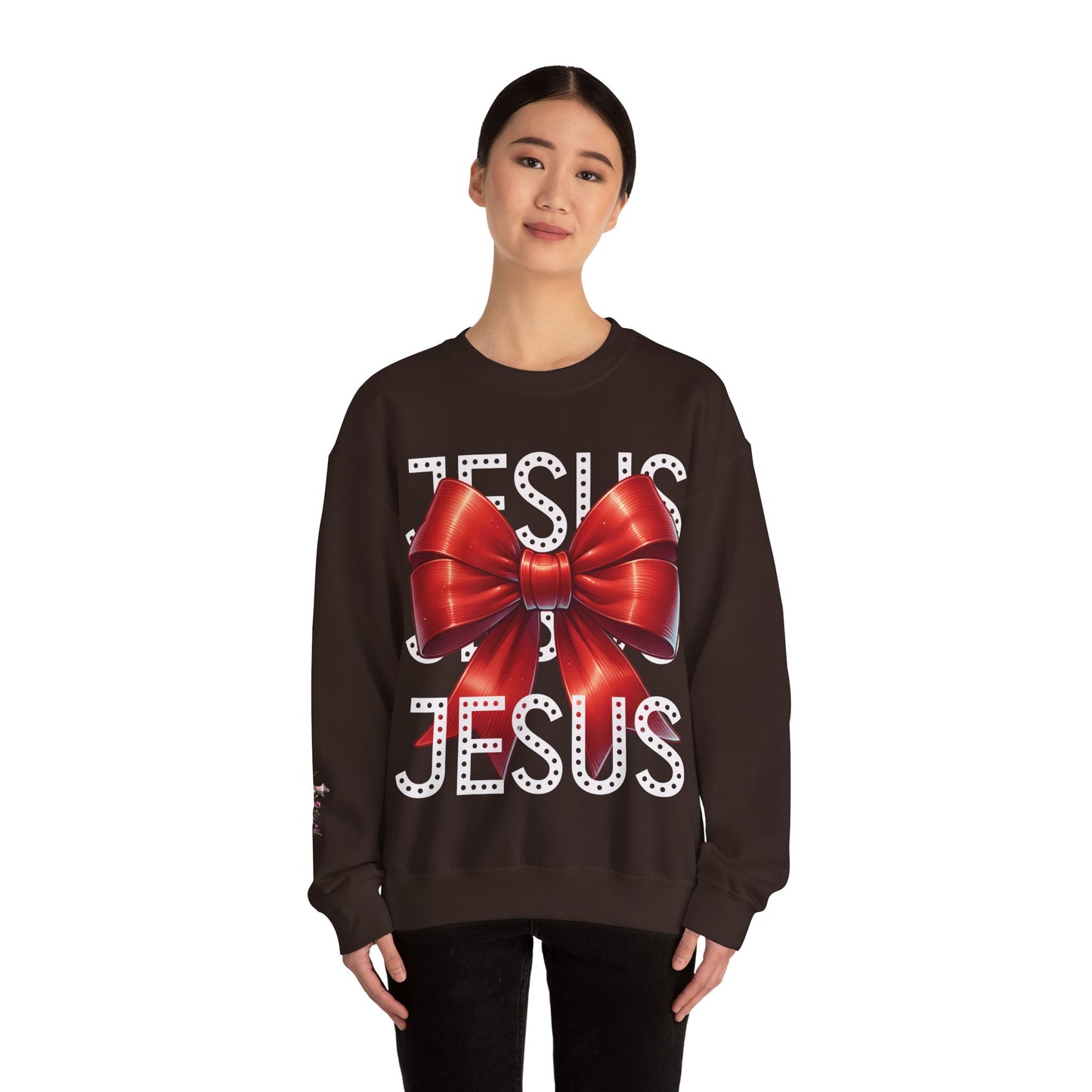 JESUS Unisex Heavy Blend™ Crewneck Sweatshirt.