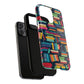 Colorful Book-Themed Phone Case, Literary Gift, Tough Magnetic Case, Book Lover’s Accessory, Phone Protection, Reading Enthusiast