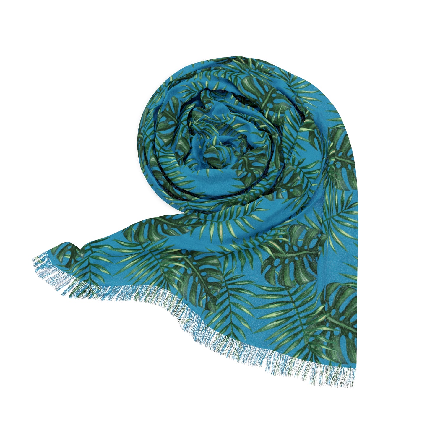 Turquoise Tropical Bliss Light Scarf