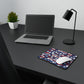 Patriotic Waves  Non= Slip Gaming Mouse Pad - USA Stars & Stripes Design