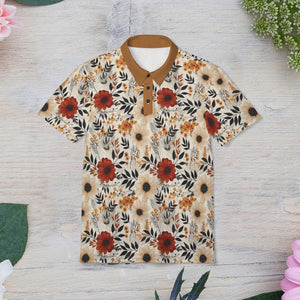 Boho Chic Unisex Polo Shirt, Spring Fashion, Casual Wear, Gift for Him/Her, Summer Outing, Gift for Her and Gift for Him