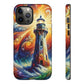 Cosmic Beacon Tough iPhone Cases