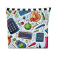 Academic Adventures Cotton Cosmetic Bag