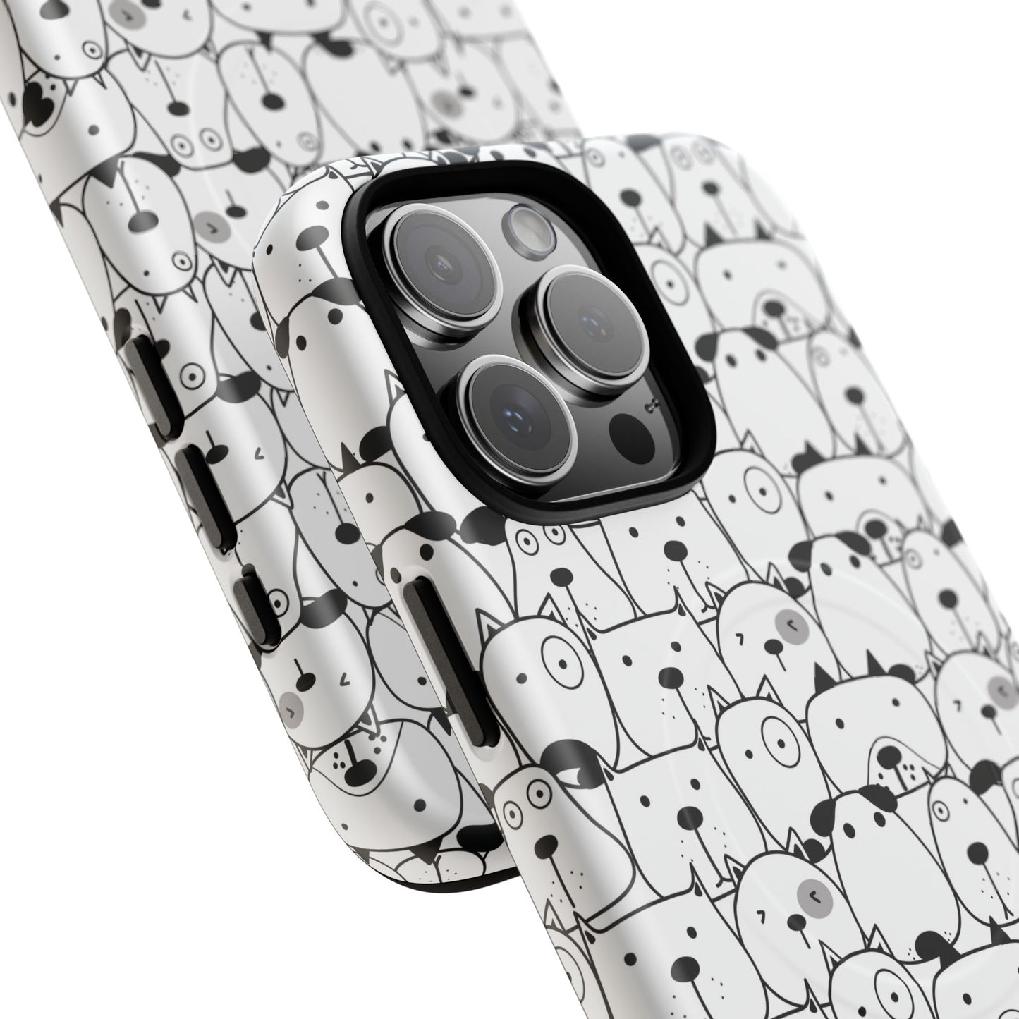 Cute Animal Pattern Phone Case, Tough Magnetic Cases for Pet Lovers, Gifts for Birthday, Holiday, Cute Accessories, Phone Covers