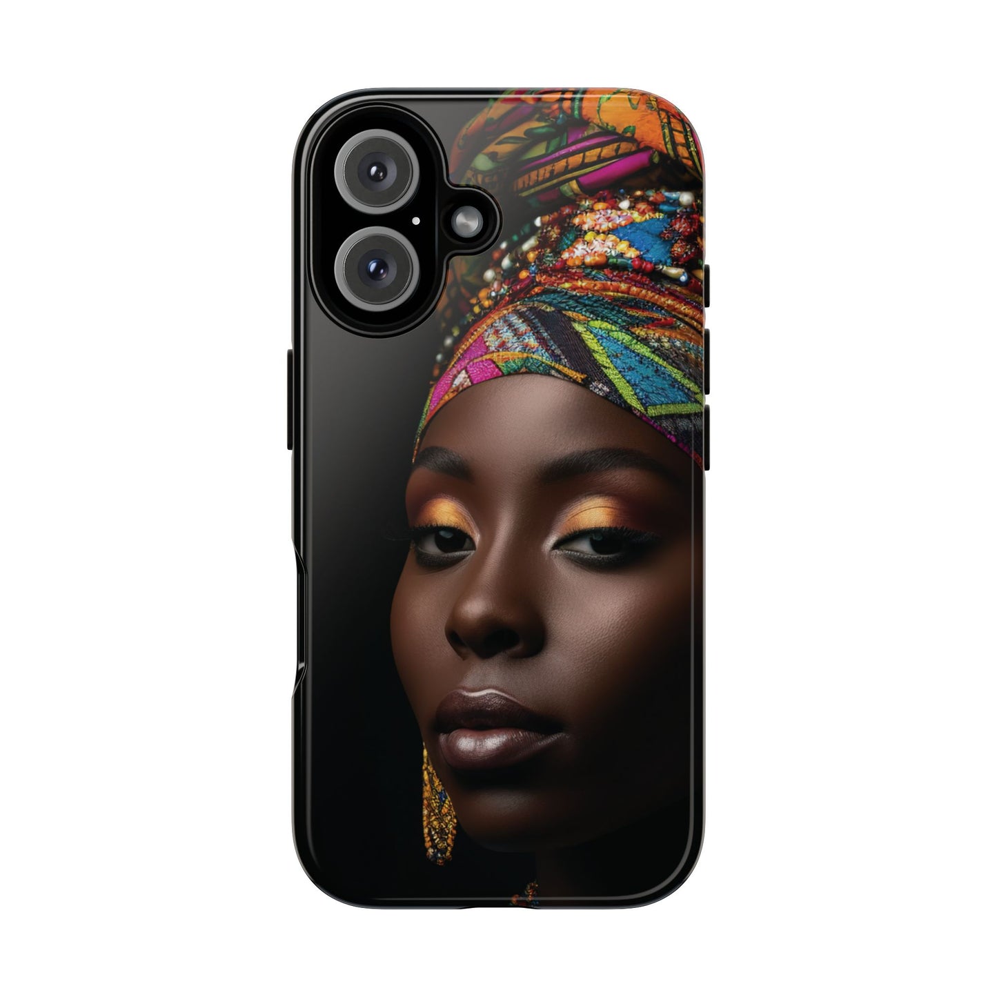 Regal Reflections: African Majesty Tough Google Pixel, iPhone and Samsung Cases.