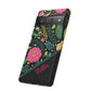 Personalized Floral Fantasy Samsung and Google Pixal Phone Case – Personalized Tough Cases with Colorful Garden Design