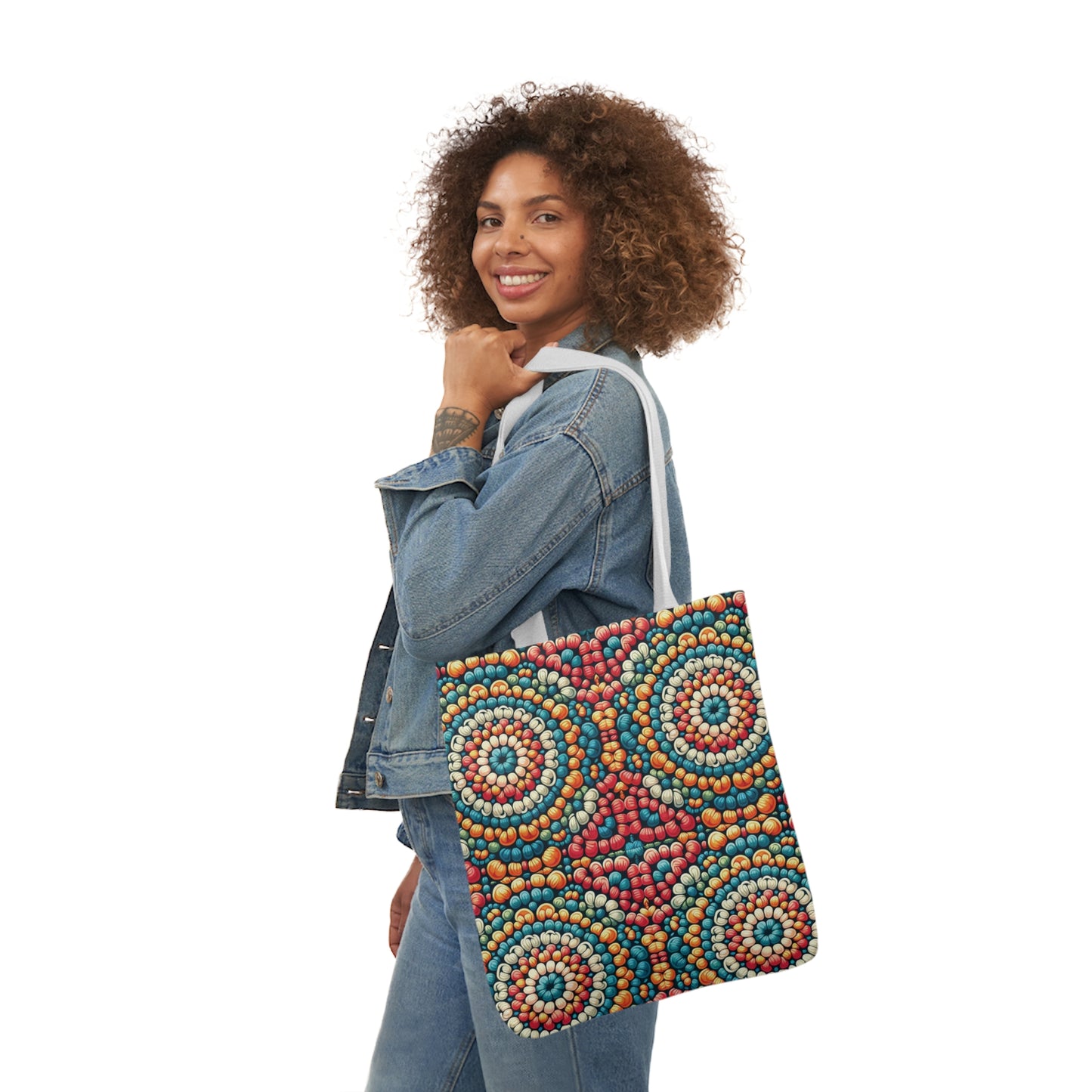 Kaleidoscope Canvas Tote Bag