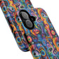 Psychedelic Visions Tough iPhone Magnetic Case - Unique Art iPhone Cover