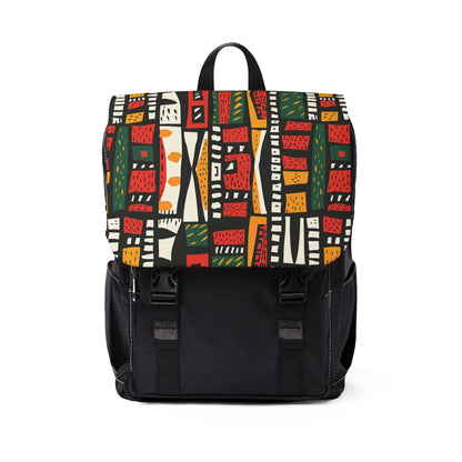 Tribal Harmony Unisex Casual Shoulder Backpack