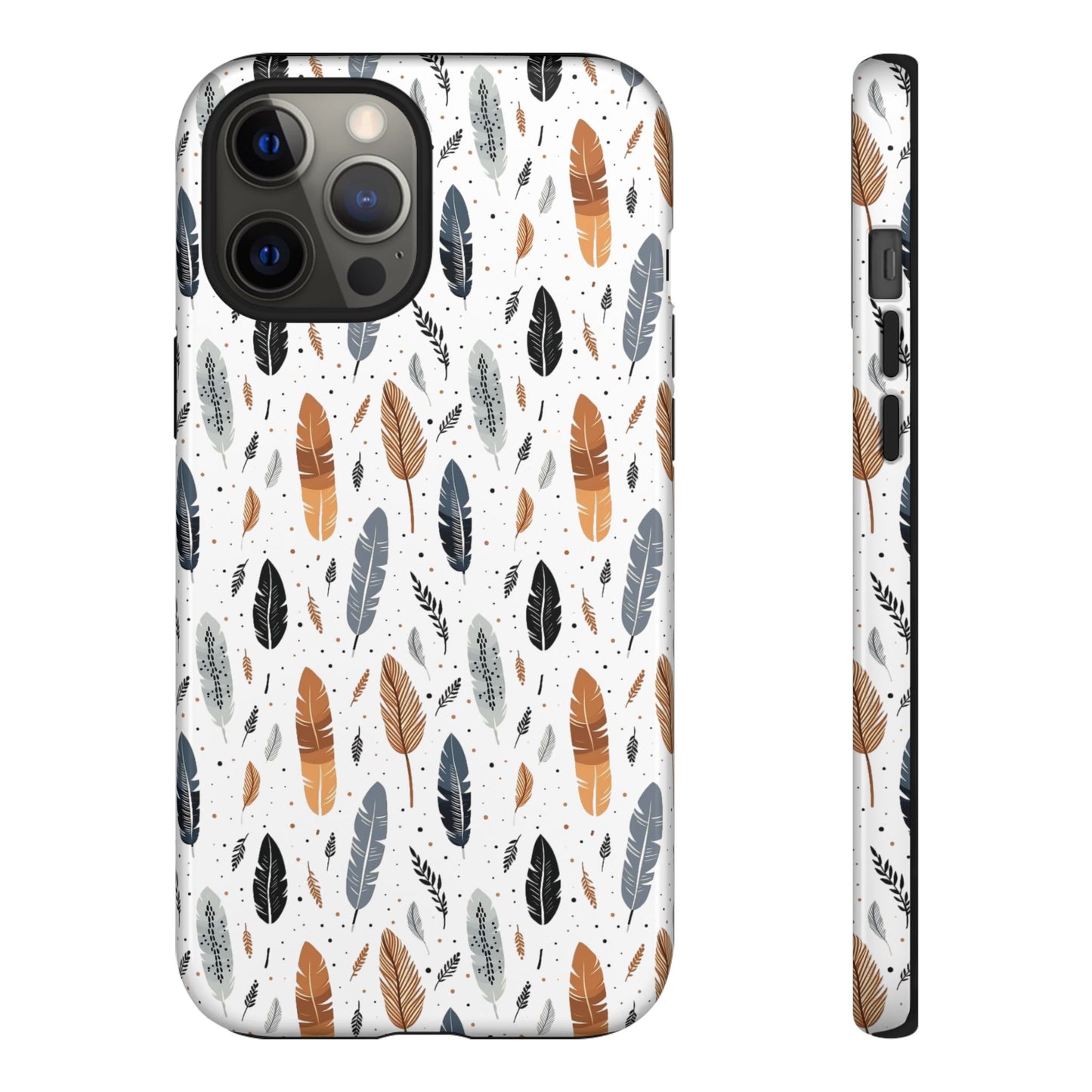 Whispering Feathers iPhone Tough Cases