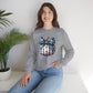 Polka Dot Pumpkin Charm Unisex Heavy Blend™ Crewneck Sweatshirt