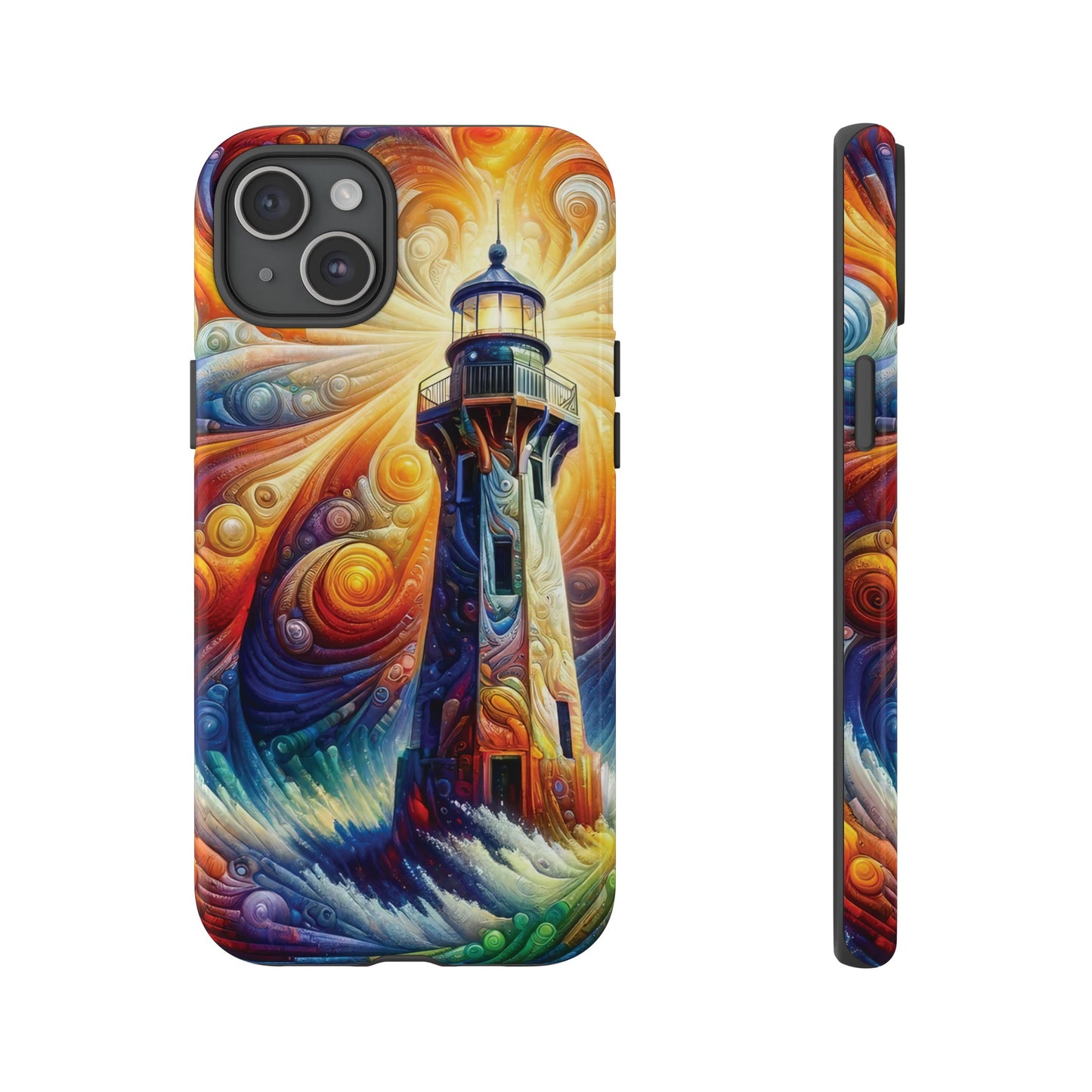 Cosmic Beacon Tough iPhone Cases