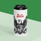 Personalized Patriotic Eagle with Shield Design Can Cooler — (Custom Name)
