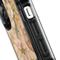 Floral Vintage Art Stained Glass Effect Nouveau Clear Magnetic Impact Case