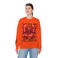 JESUS Unisex Heavy Blend™ Crewneck Sweatshirt.