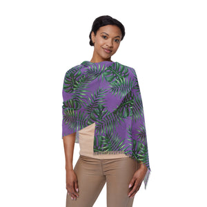 Purple Tropical Bliss Light Scarf