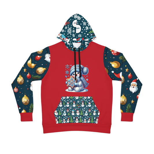 Copy of That Ugly Christmas Recycled Hoodie with Flat Black Drawstring