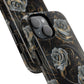 Midnight Bloom Tough iPhone Magnetic Cases,  iPhone 14, iPhone 15, iPhone 16, Pro, Pro Max, Plus MagSafe Case, Protective Tech Accessories, Gift for Her, Floral Design