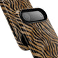 Tough Magnetic iPhone Case with Zebra Print, Stylish Protection for iPhones, Unique iPhone Accessory, Gift for Animal Lovers]
