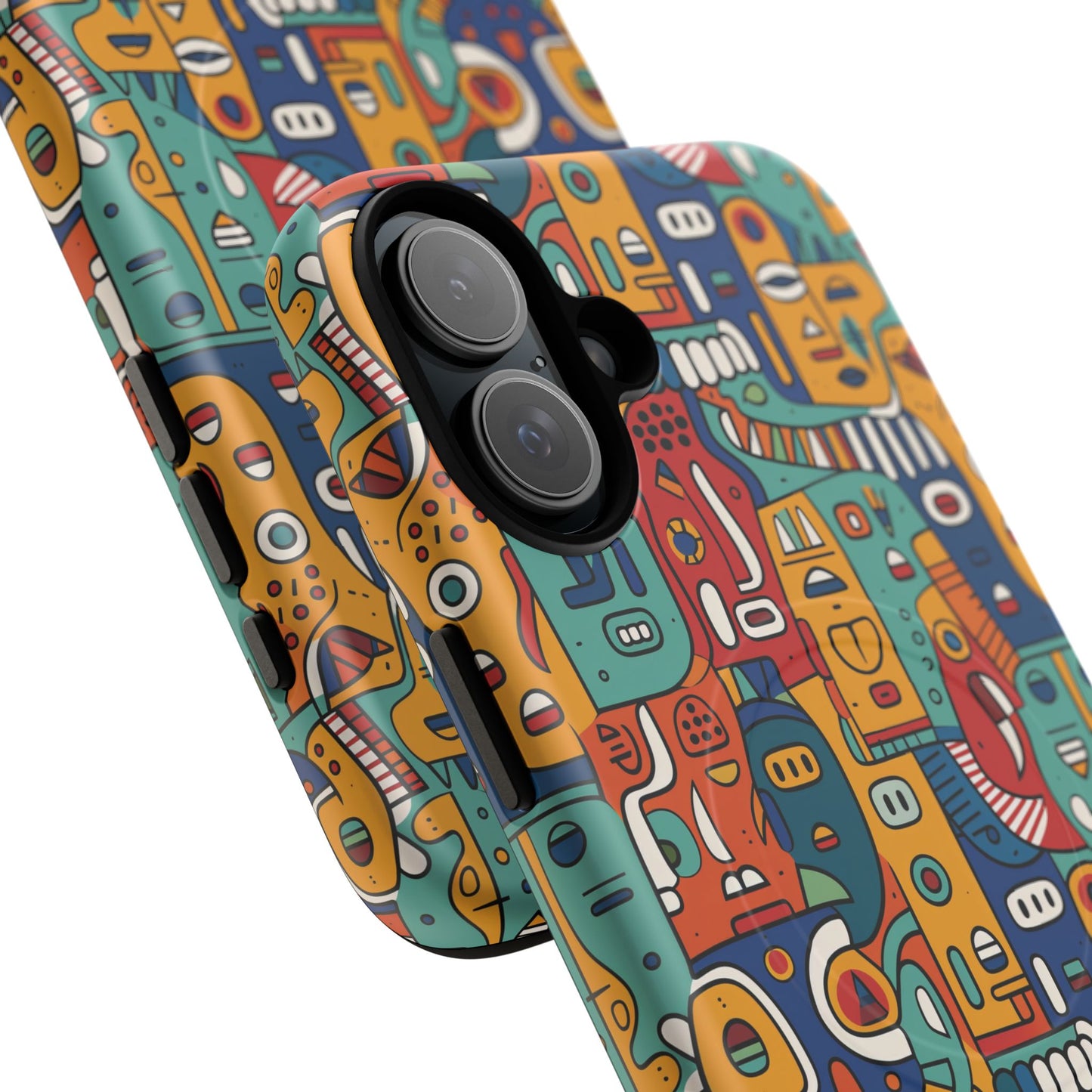 Vibrant Tough Magnetic Phone Cases - Unique Art, Protective Design, Gift for Him/Her, Trendy Accessories, Phone Protection