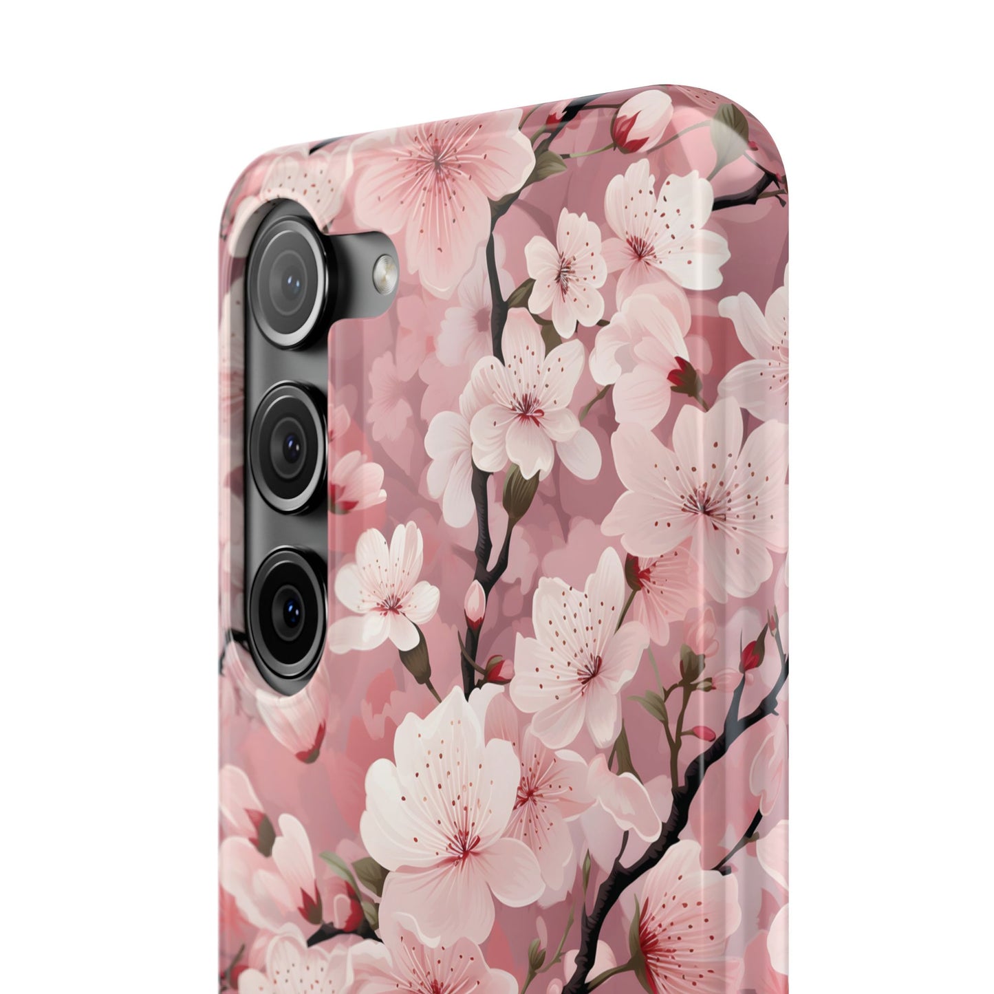 Cherry Blossom Slim Phone Cases for iPhone and Samsung