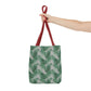 Grey Tropical Bliss Tote Bag