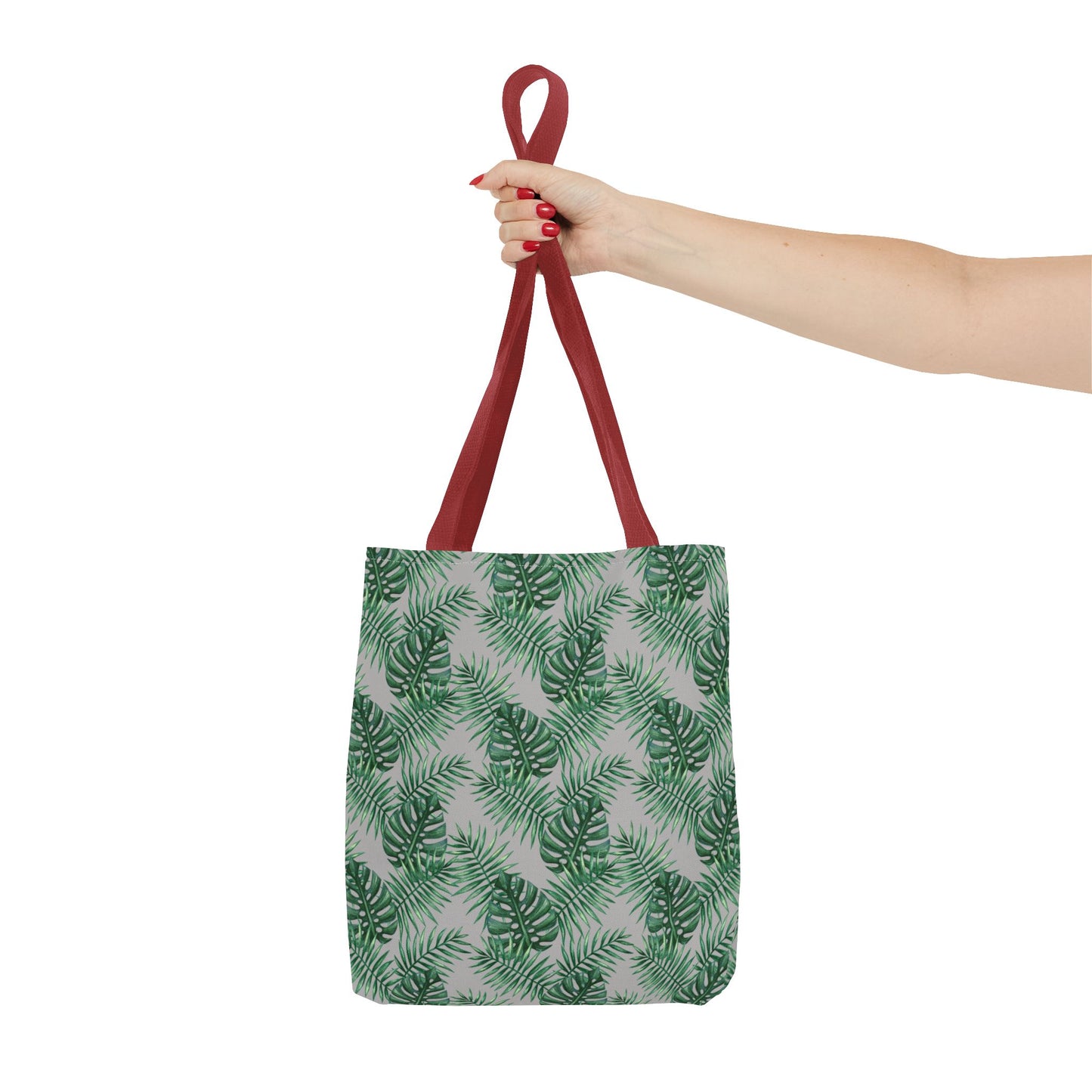 Grey Tropical Bliss Tote Bag