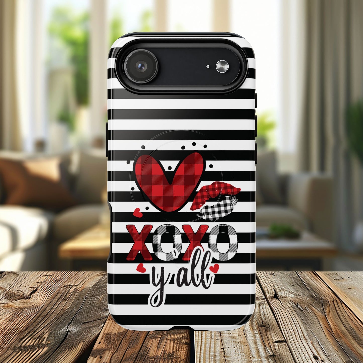 Stylish Tough Magnetic Phone Cases, Trendy Gifts for Her, Holiday Accessories, Floral Design, Cute Phone Protection