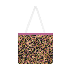 Leopard Luxe Shoulder Tote Bag - Colorful Everyday Accessory