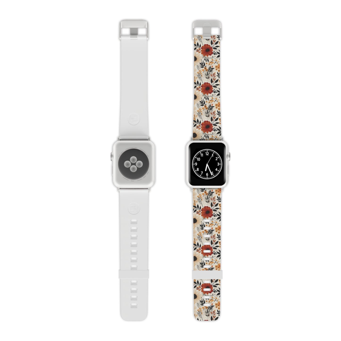 Boho Chic Floral Apple Watch Band - Elegant & Stylish Design