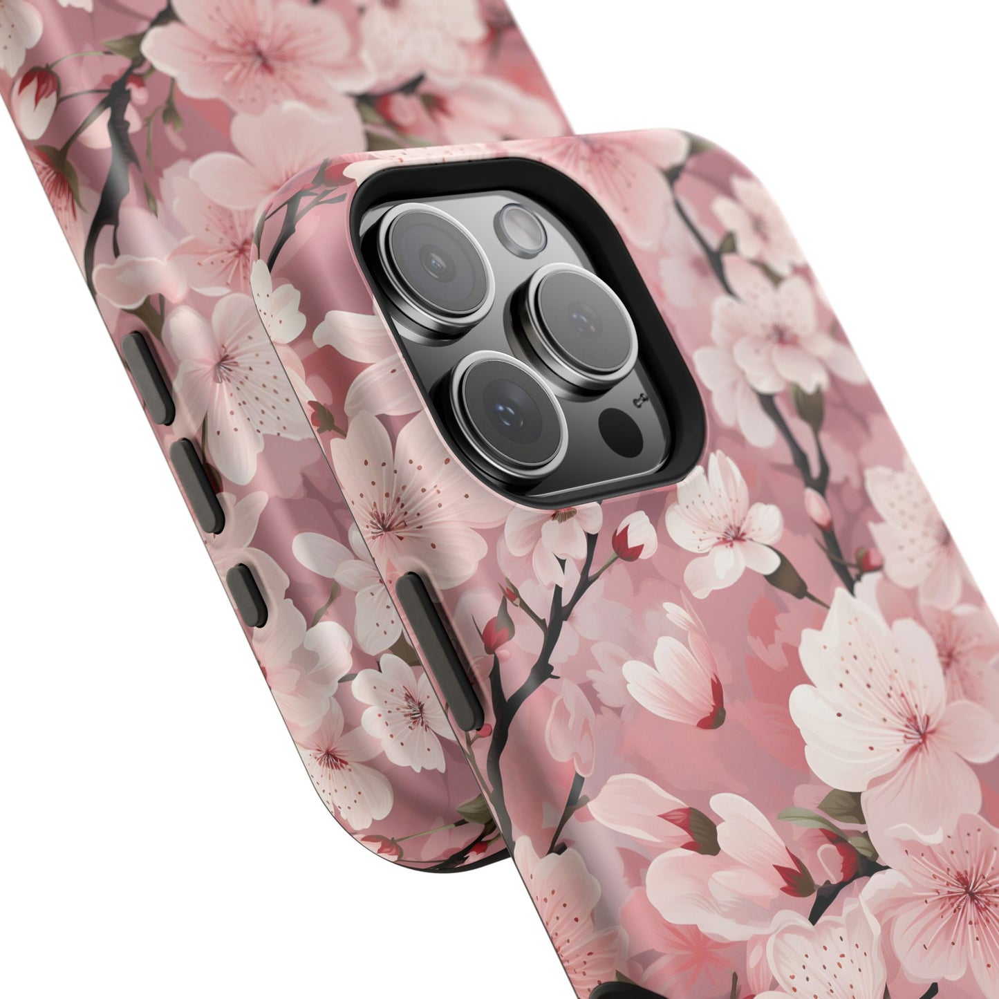 Cherry Blossom Magnetic Tough iPhone Cases