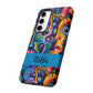 Psychedelic Visions Vibrant Samsung, iPhone and Google Pixel Phone Cases - Colorful Artistic Design