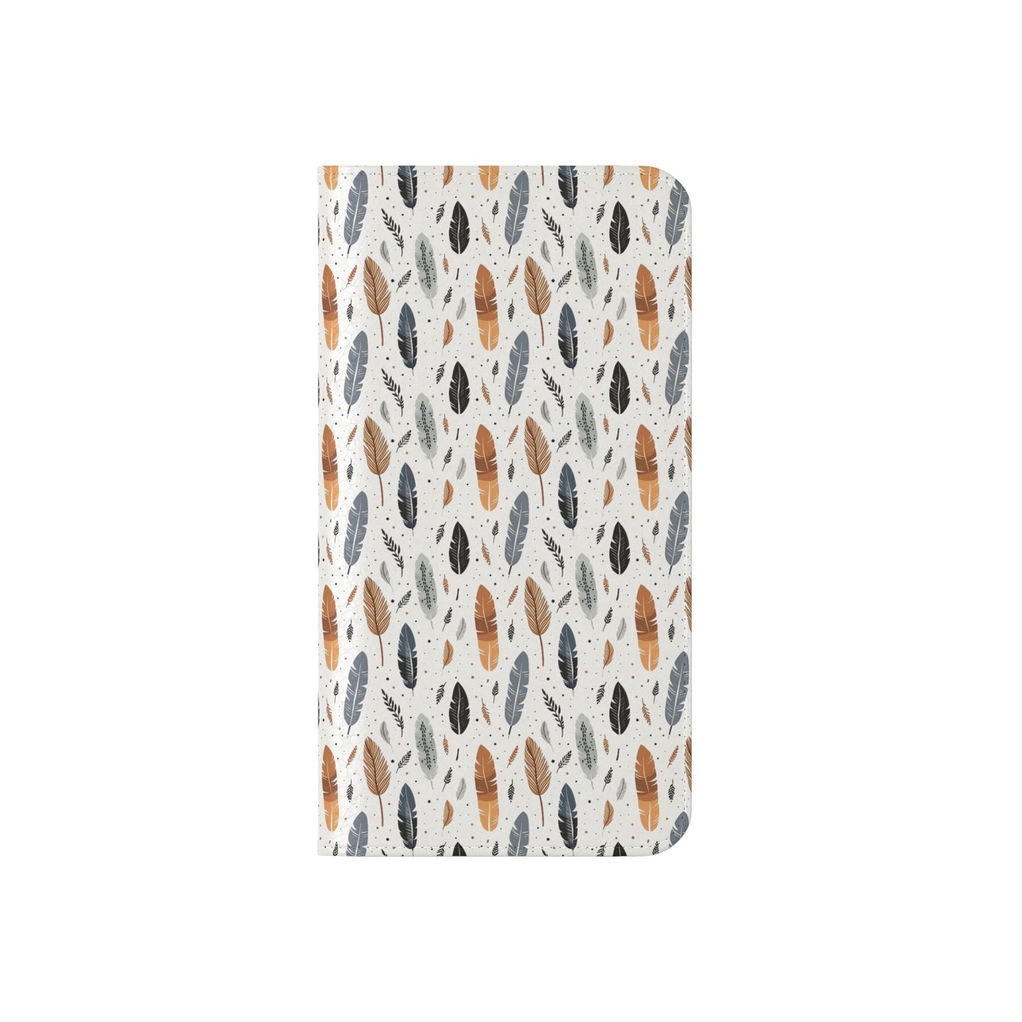 Whispering Feathers iPhone and Samsung Flip Cases