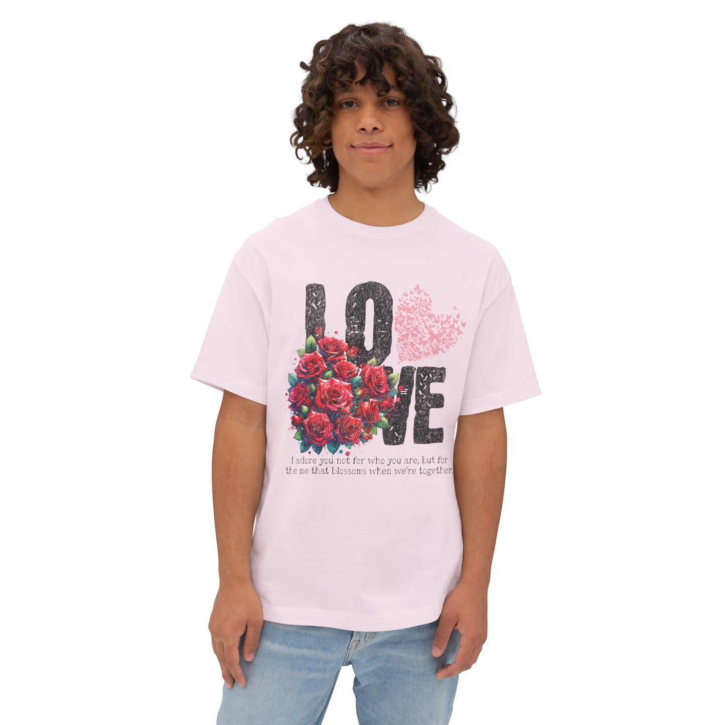 Love Always Unisex Jersey Short Sleeve Bella Canvas Boxy Tee