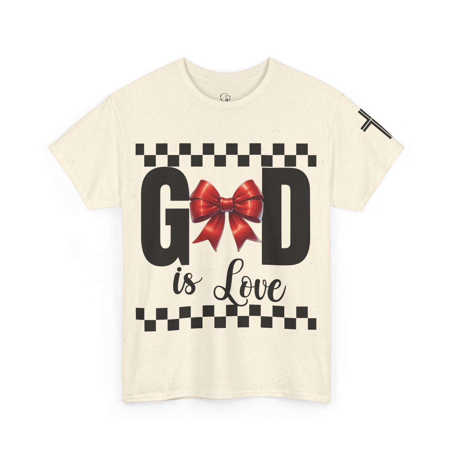 GOD is LOVE Charm Unisex Heavy Cotton Tee.