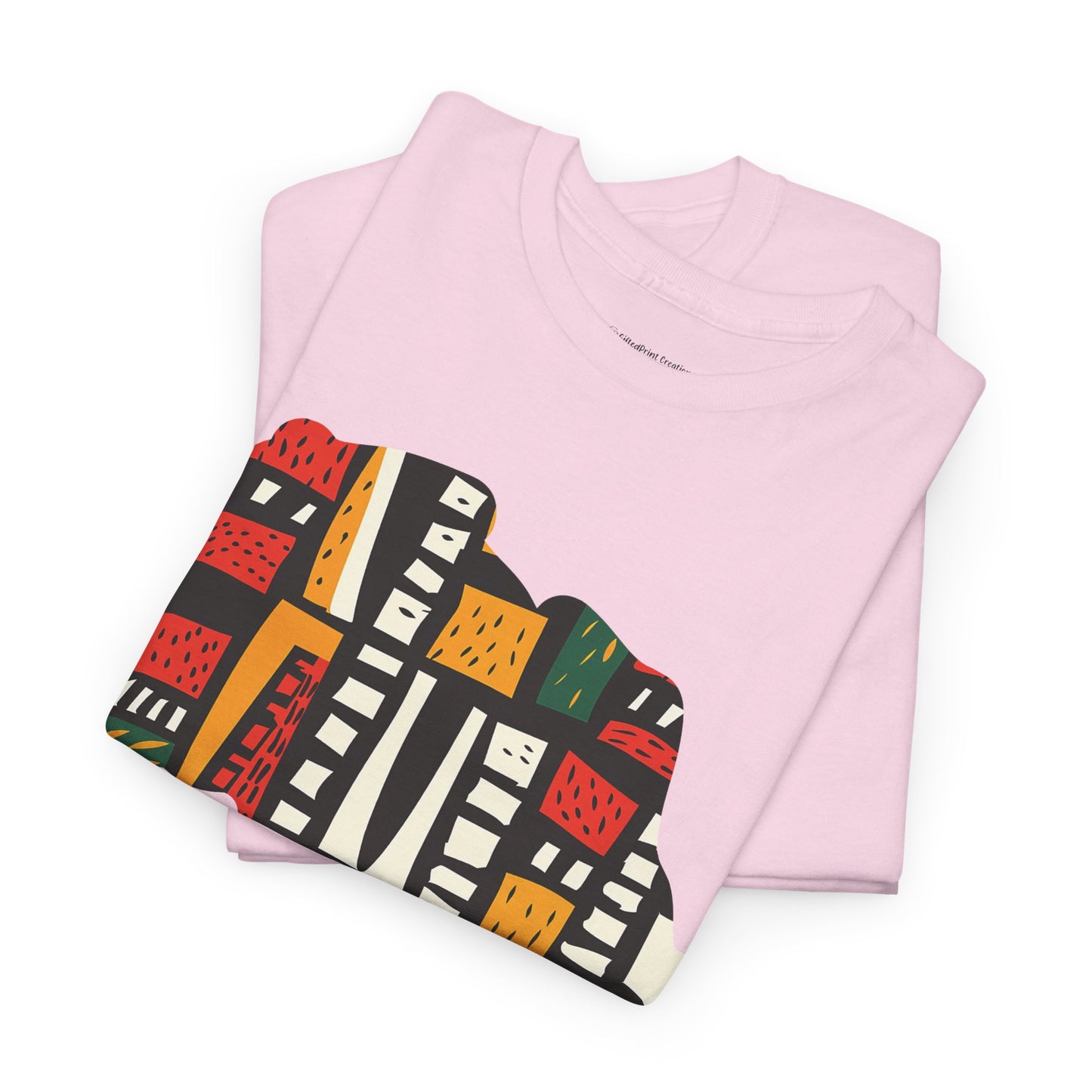 Tribal Harmony Africa Unisex Heavy Gildan Cotton Tee.