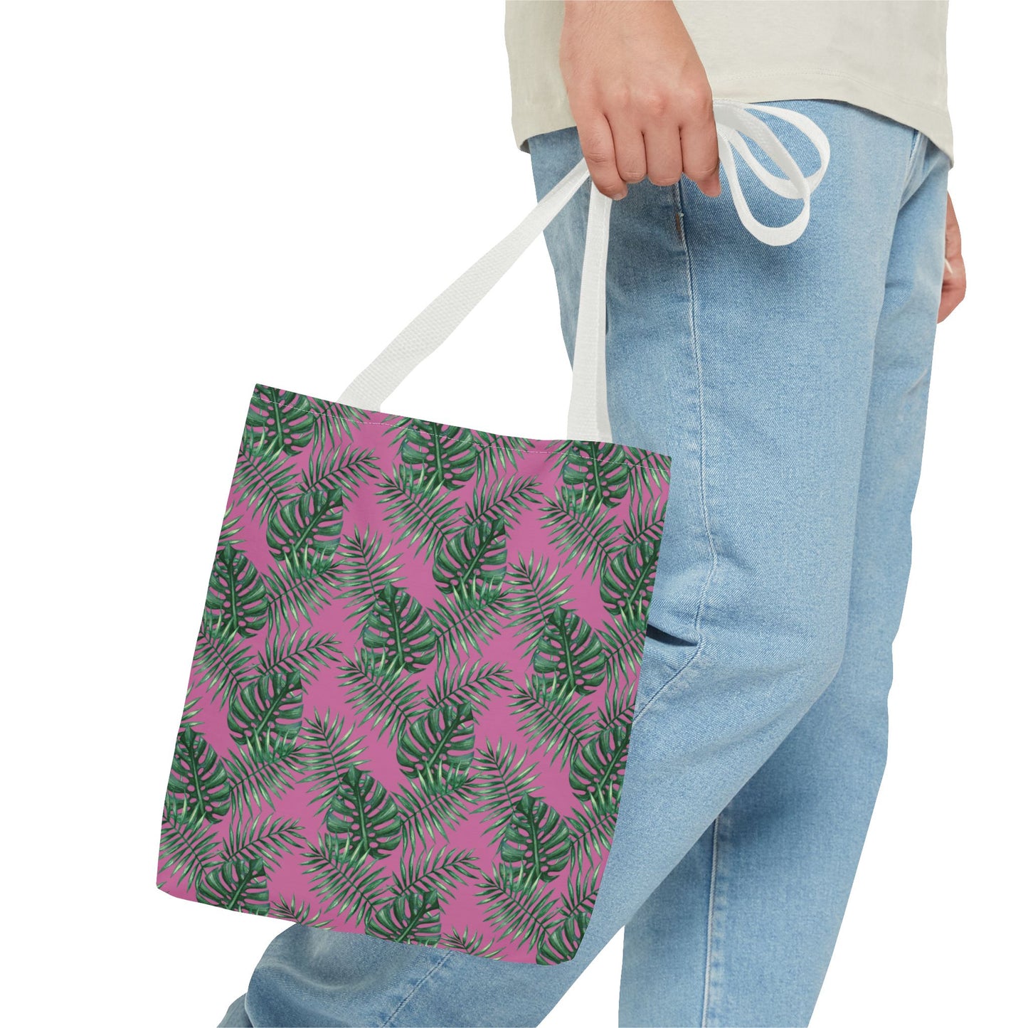 Pink Tropical Bliss Tote Bag